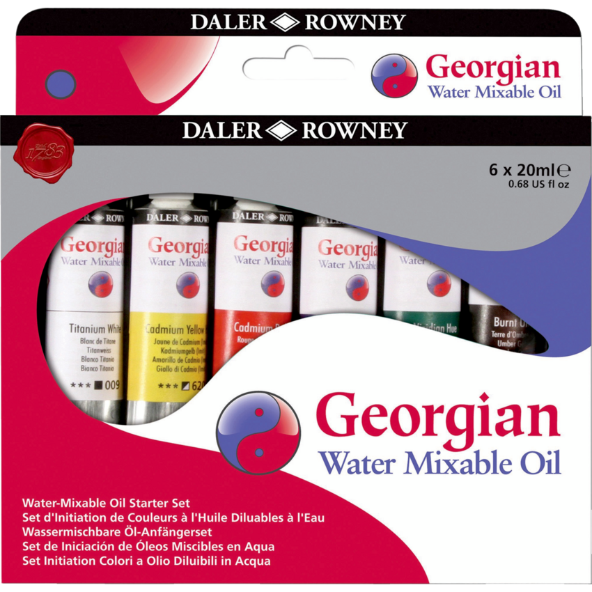 Daler-Rowney Georgian Water Mixable Oil 20 ml 6/box