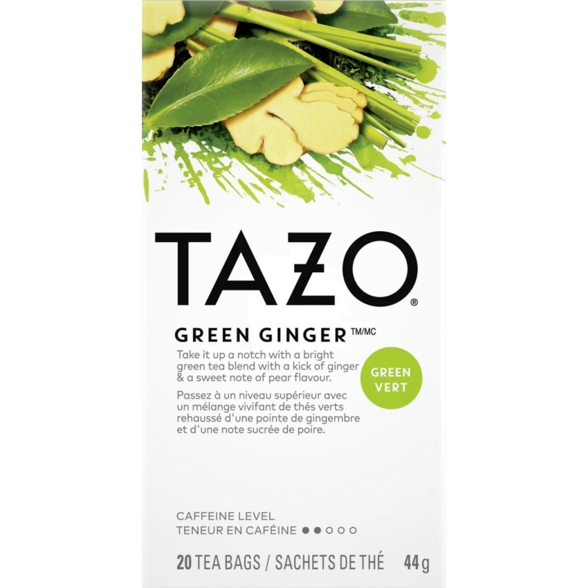 Tazo® Tea Green Ginger 20 bags/box