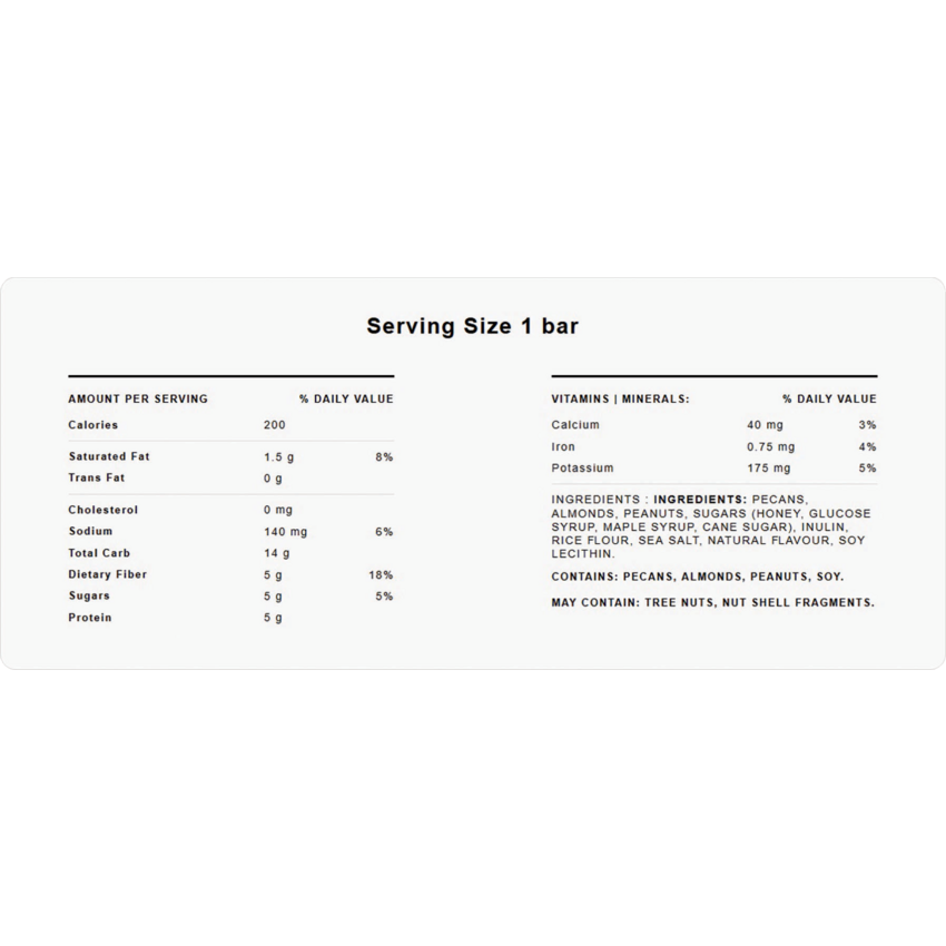 KIND® Bar Maple Glazed Pecan & Sea Salt 40 g 12/box