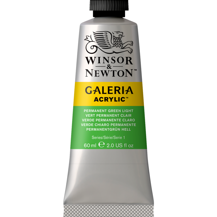 Winsor & Newton® Galeria Acrylic Paint Permanent Green Light 60 mL