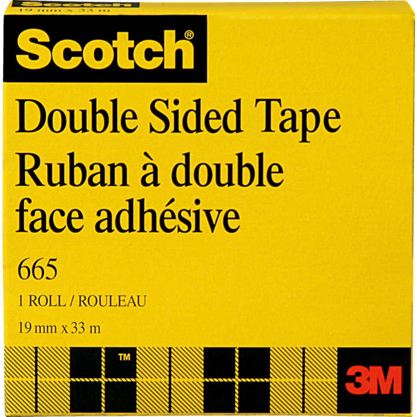 Scotch® Double Sided Tape 3/4" (19 mm x 32.9 m)