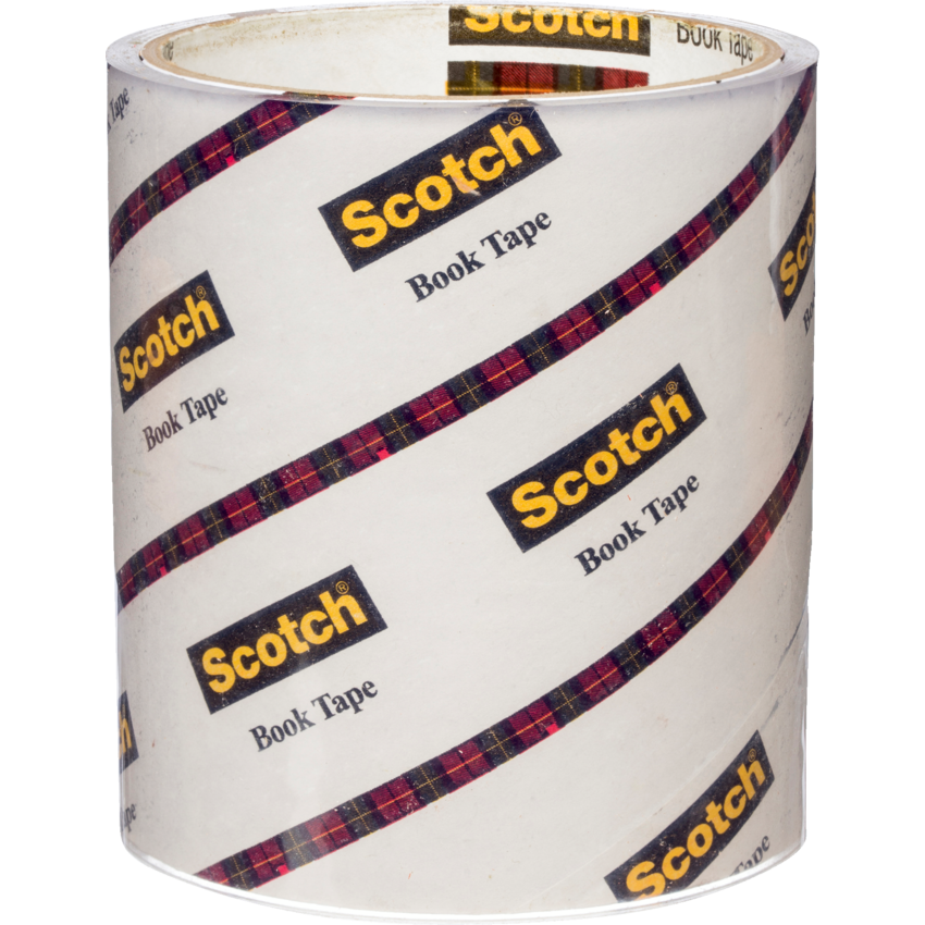 Scotch® 845 Book Tape 3" Clear