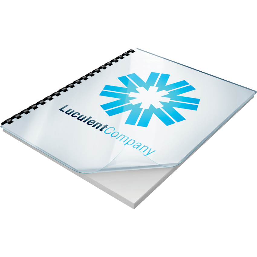 GBC® Clear View® Presentation Covers Square Corners 100/pkg