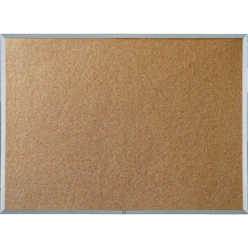 Quartet® Economy Cork Board Aluminum Frame 36" x 48