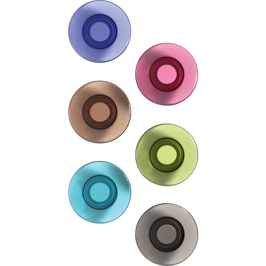 Quartet® Glass Board Magnets Assorted Colours 6/pkg