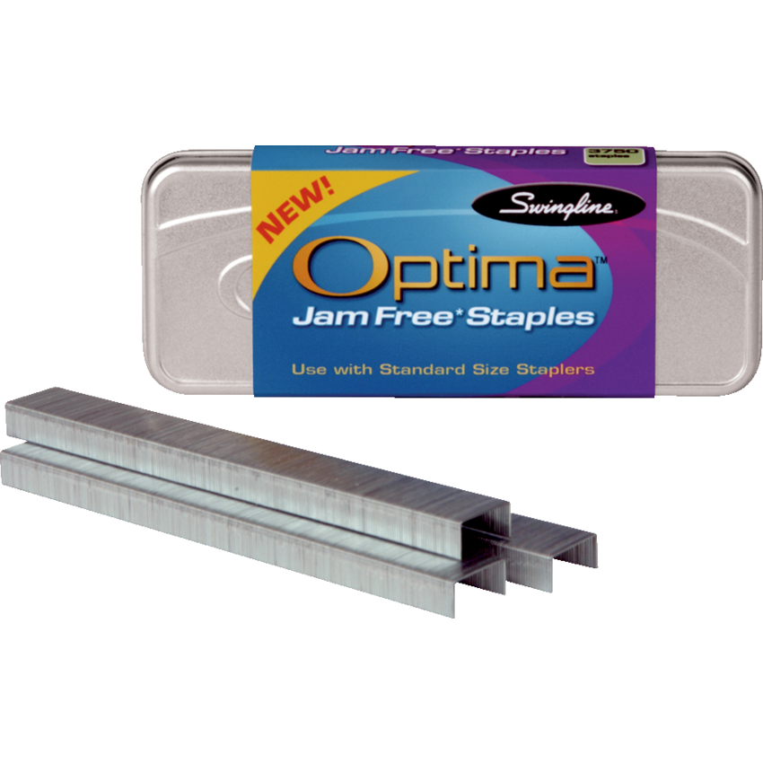 Swingline® Optima® Jam Free Premium Staples 3,750/box