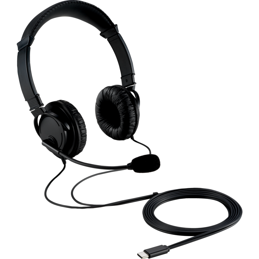 Kensington® USB-C Hi-Fi Headphones Black