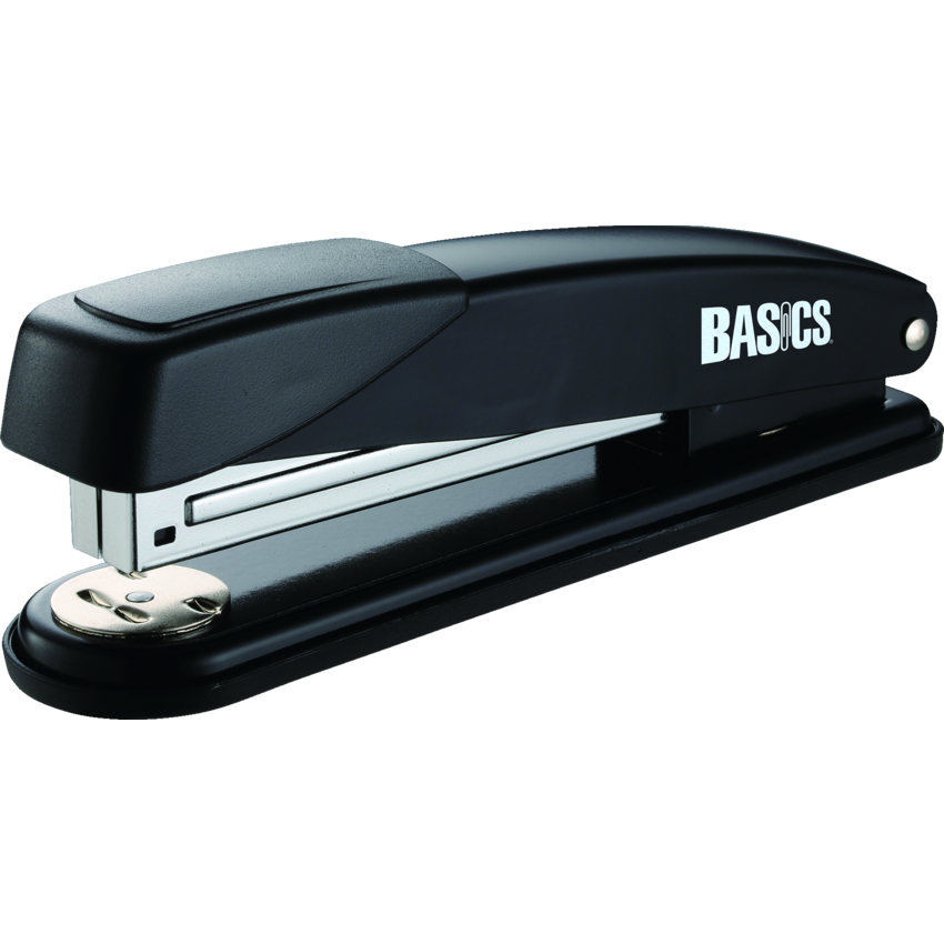 Basics® Standard Stapler Full Strip 20 sheets Black