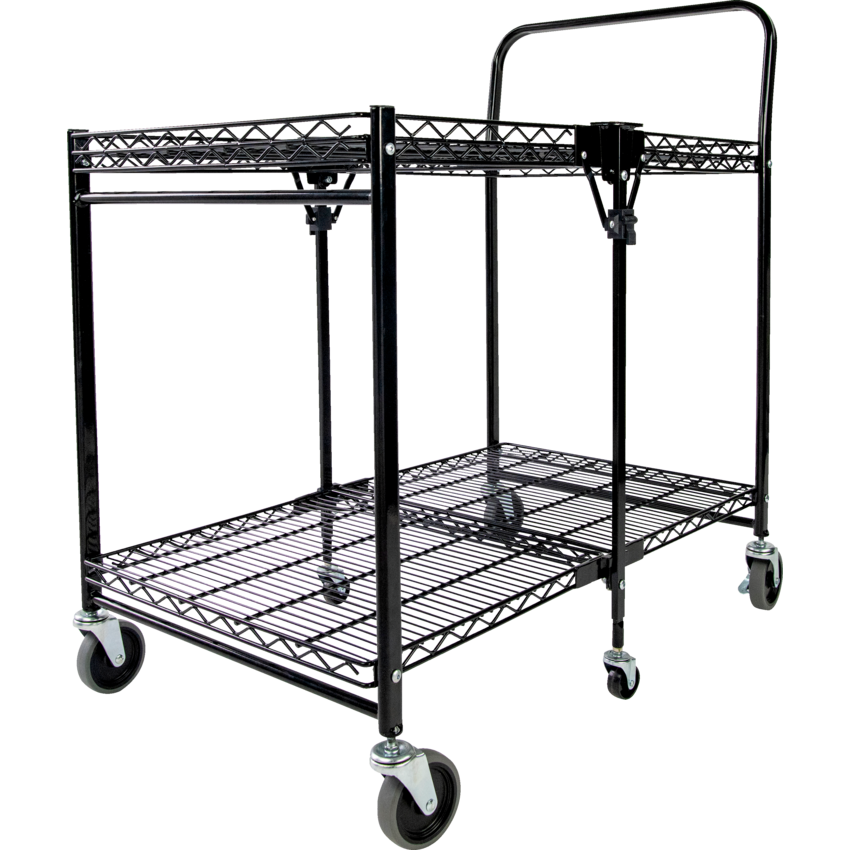 Bostitch® Stowaway™ Folding Cart Large Black