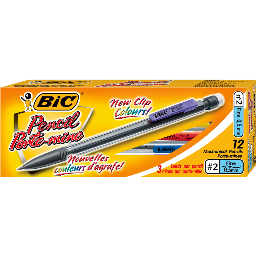 Bic® Extra Smooth Mechanical Pencil 0.5 mm 12/box