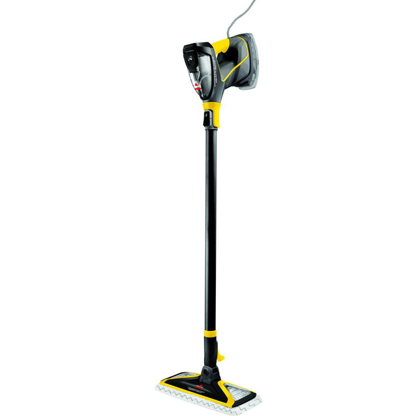 Bissell® PowerSteamer™ Heavy Duty 3-in-1 Steam Mop and Handheld Cleaner Grey and Yellow