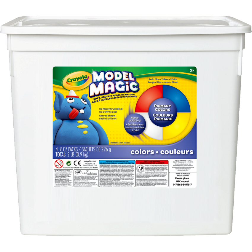 Crayola® Model Magic® 225 g Assorted Colours 4/tub