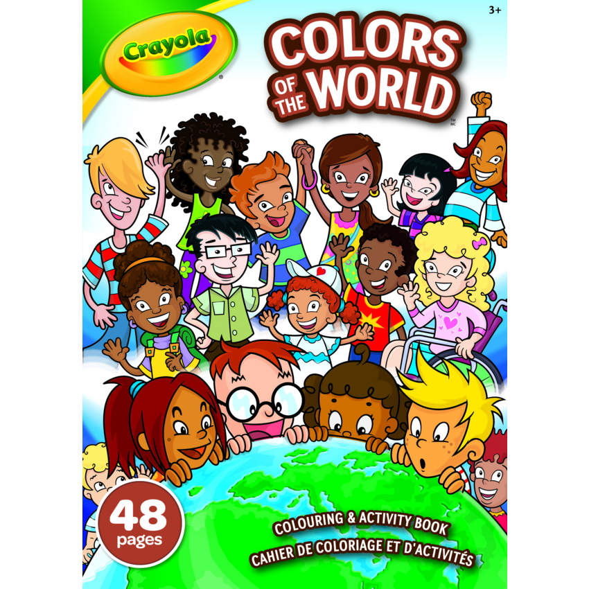Crayola® Colors Of the World™ Colouring Book 48 pages