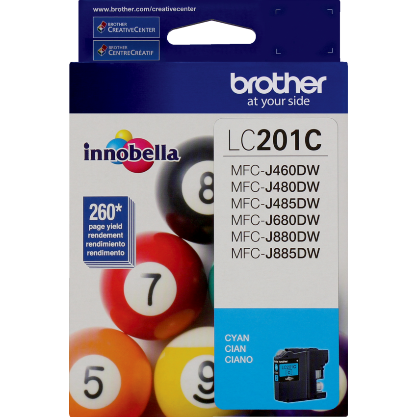 Brother Inkjet Cartridge LC201CS Cyan