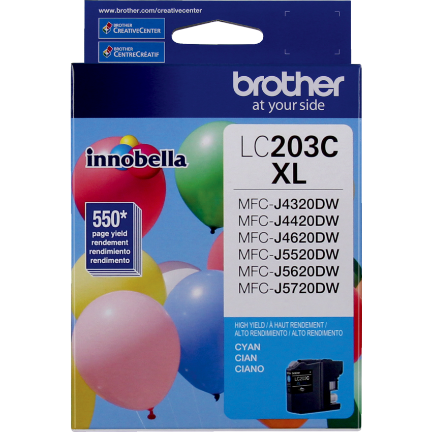 Brother Inkjet Cartridge High Yield LC203CS Cyan