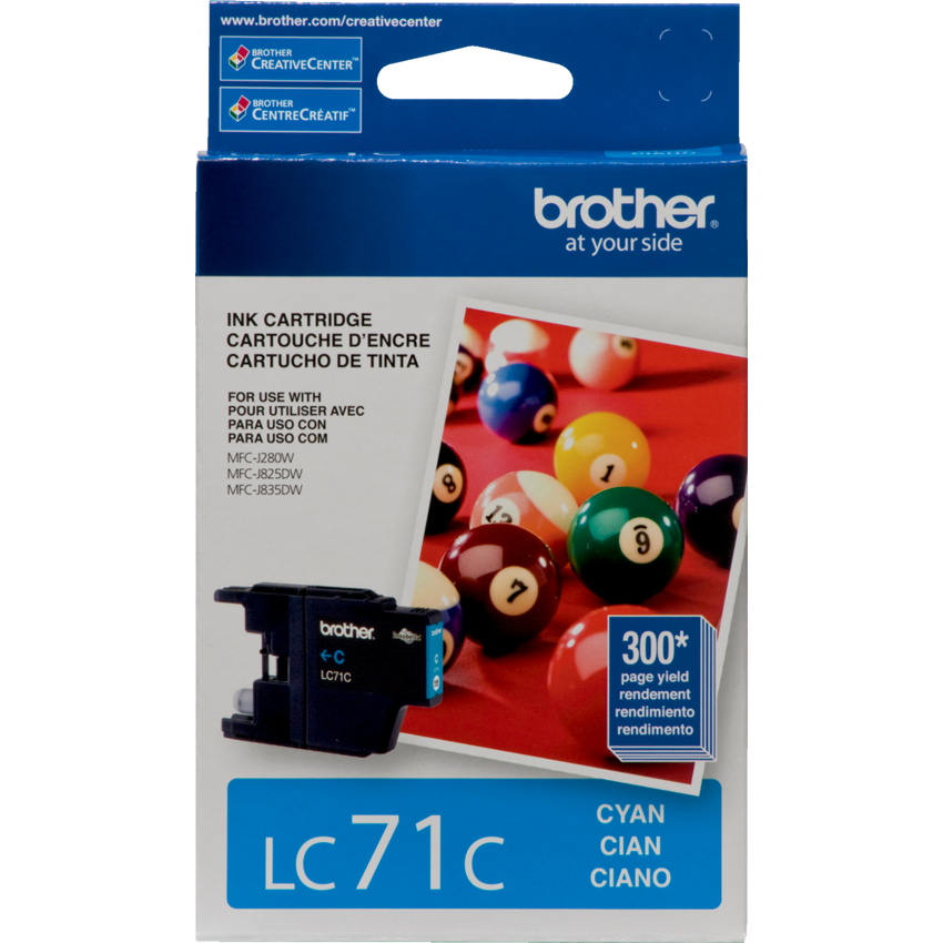 Brother Inkjet Cartridge LC71CS Cyan