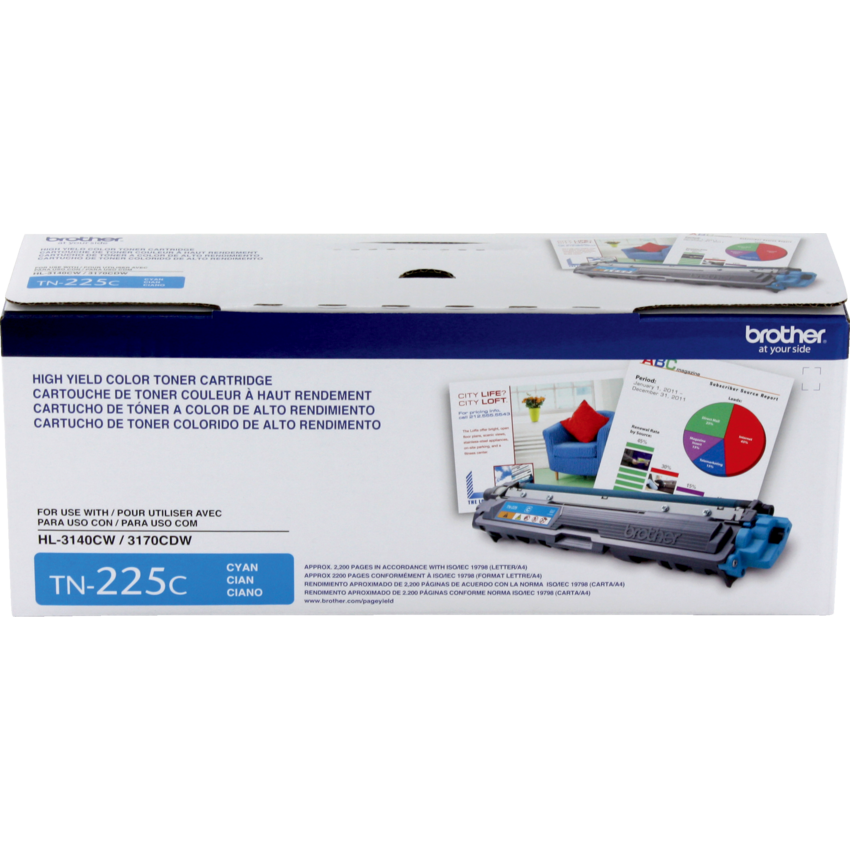 Brother Laser Cartridges TN225C Cyan