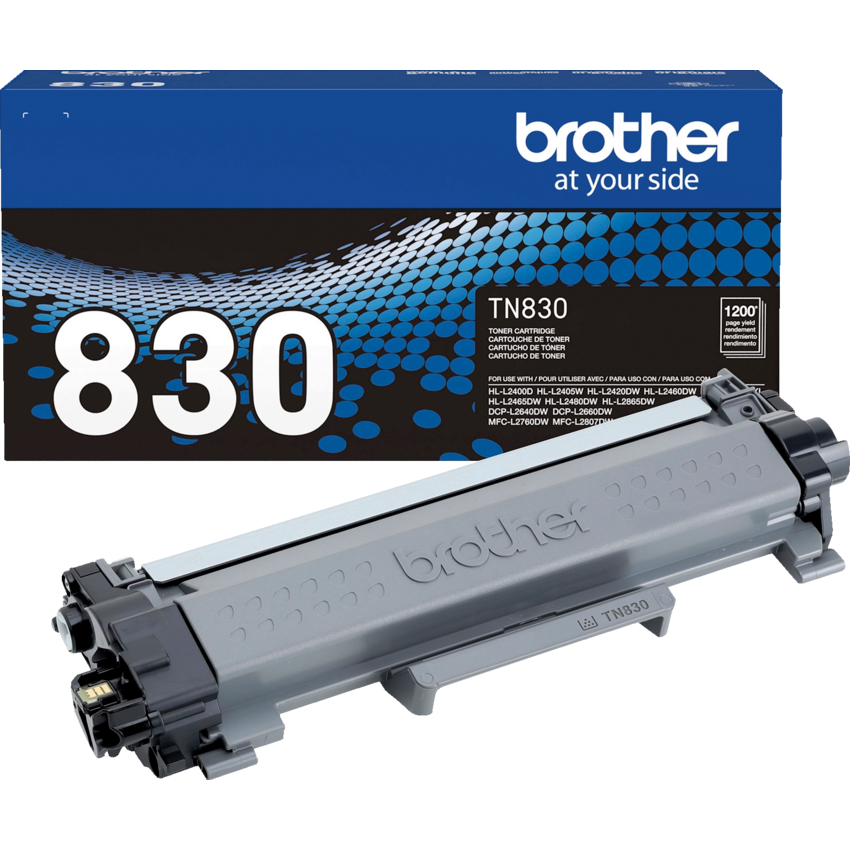 Brother Laser Cartridge TN830 Black
