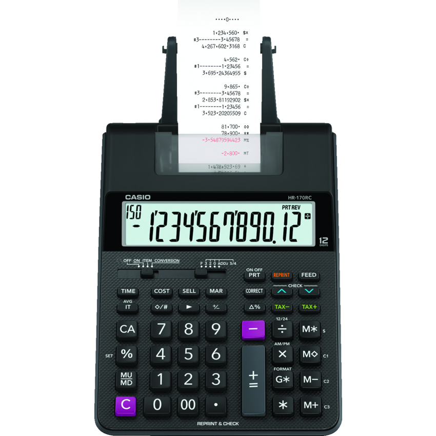 Casio® HR-170RC Printing Calculator