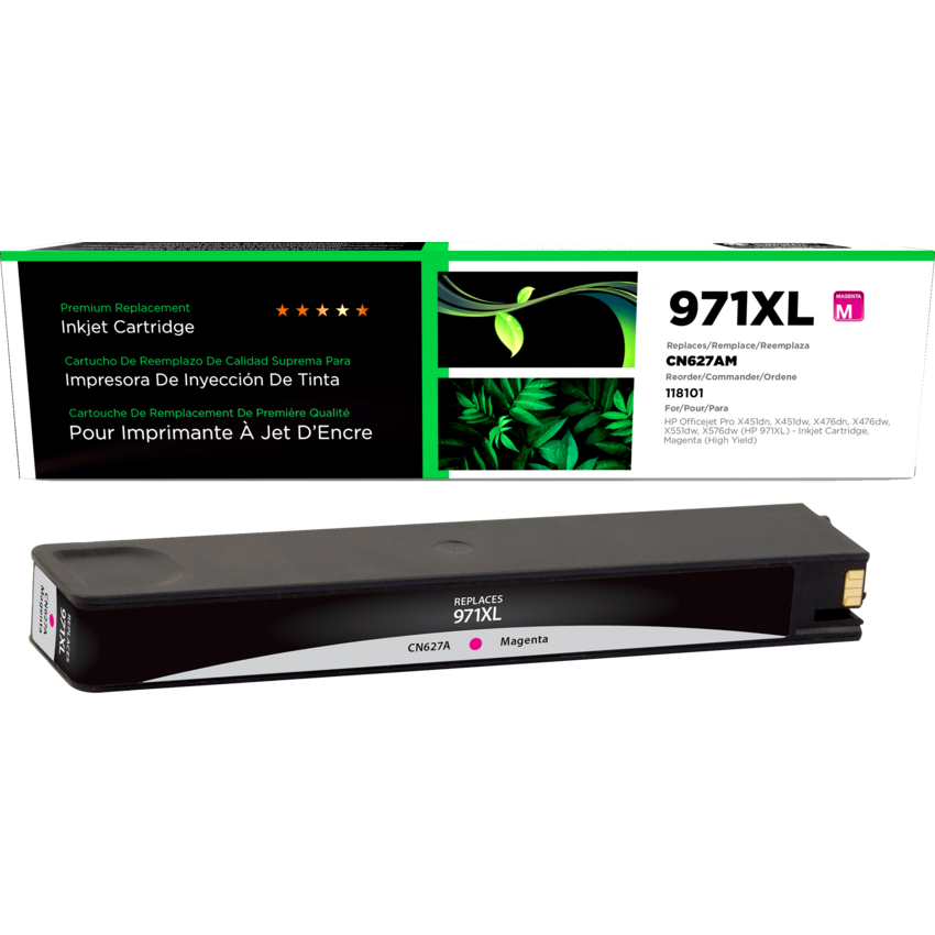 Clover Imaging Remanufactured Inkjet Cartridge HP 971XL High Yield Magenta