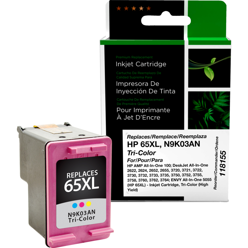 Clover Imaging Remanufactured Cartridge (HP 65XL) High Yield Tri-Colour