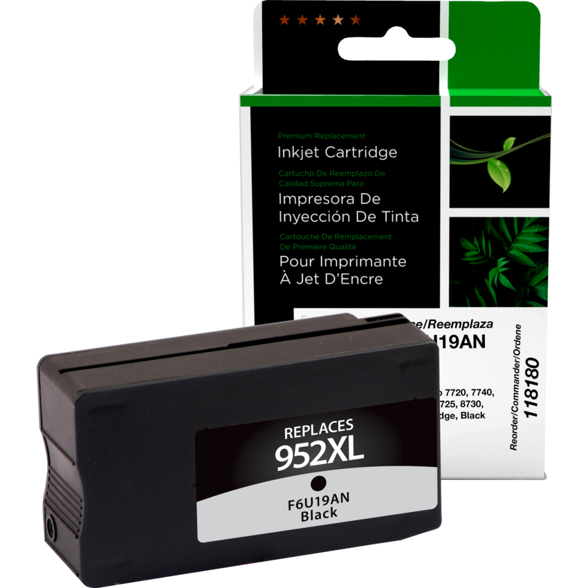 Clover Imaging Remanufactured Inkjet Cartridge HP 952XL High Yield Black