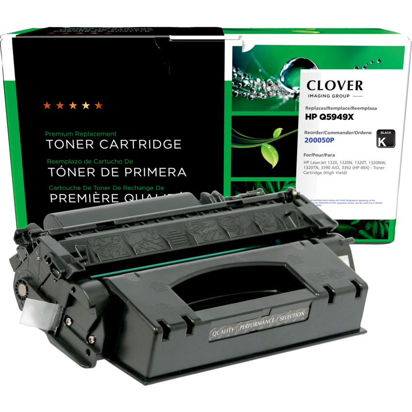 Clover Imaging Remanufactured Laser Cartridge (HP 49X) High Yield Black