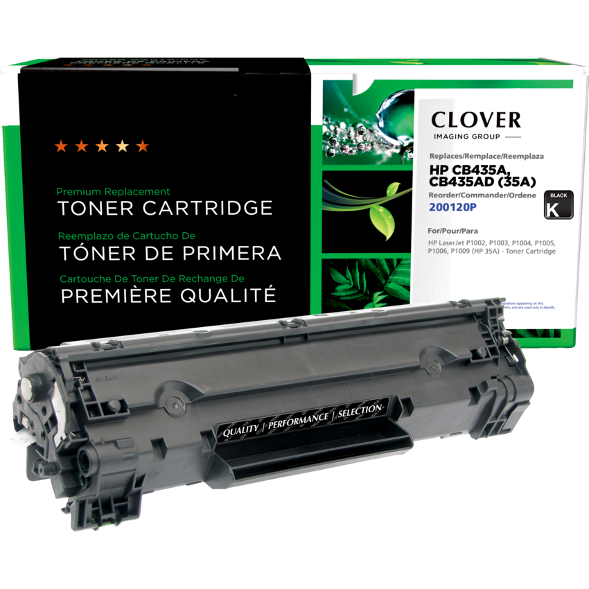Clover Imaging Remanufactured Laser Cartridge (HP 35A) Black