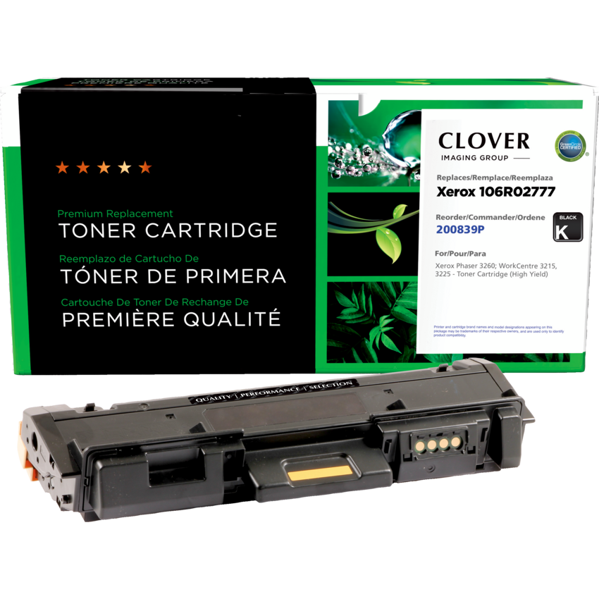 Clover Imaging Remanufactured Laser Cartridge (Xerox 3250) High Yield Black