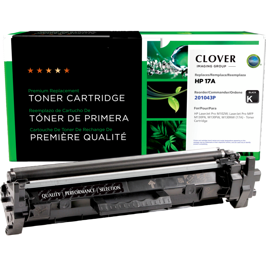 Clover Imaging Remanufactured Laser Cartridge (HP 17A) Black