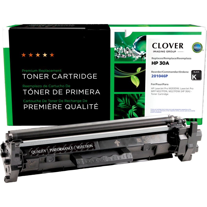 Clover Imaging Remanufactured Laser Cartridge (HP 30A) Black