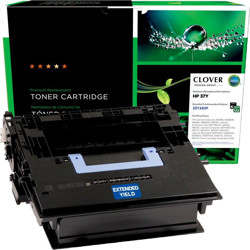 Clover Imaging Remanufactured Laser Cartridge (HP 37Y) Extended Yield Black