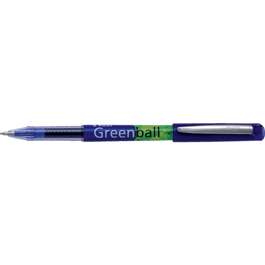 Pilot® BeGreen® Greenball Liquid Rollerball Pen 0.7 mm Blue