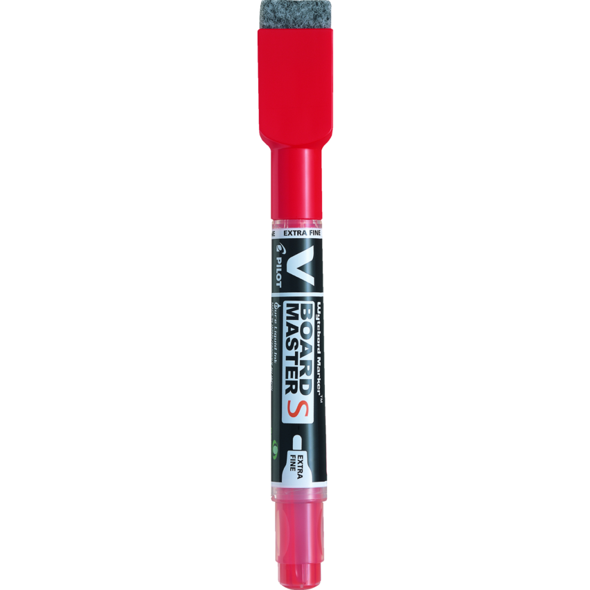 Pilot® BeGreen® V-Board Master S Slim Dry Erase Marker Extra fine tip Red