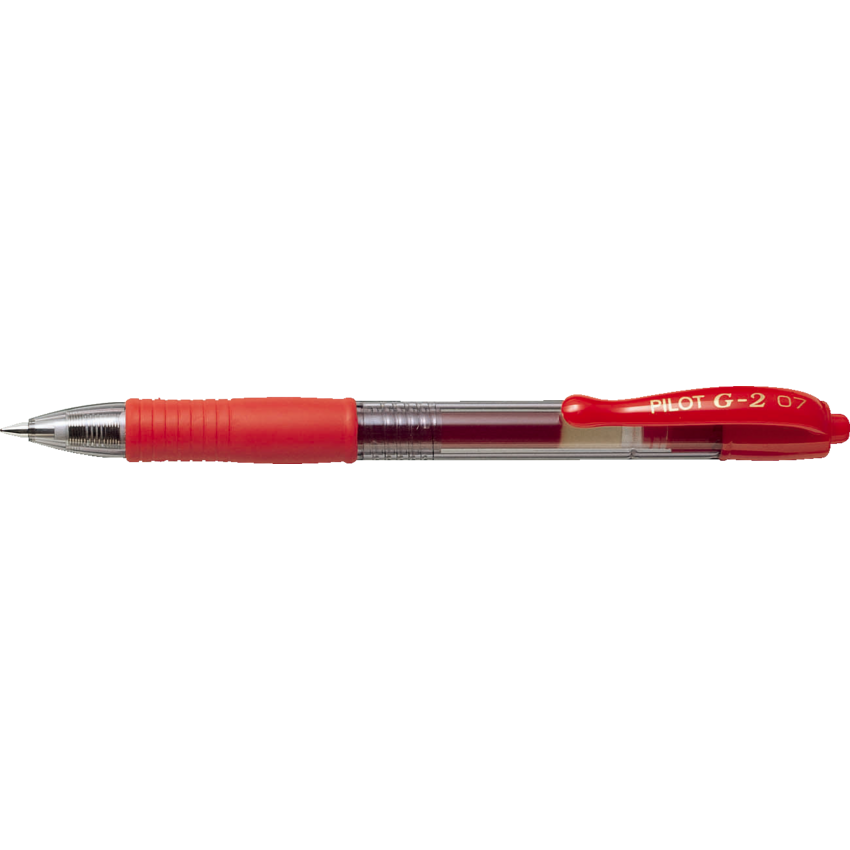 Pilot® G2® Retractable Gel Pens 0.7 mm Red