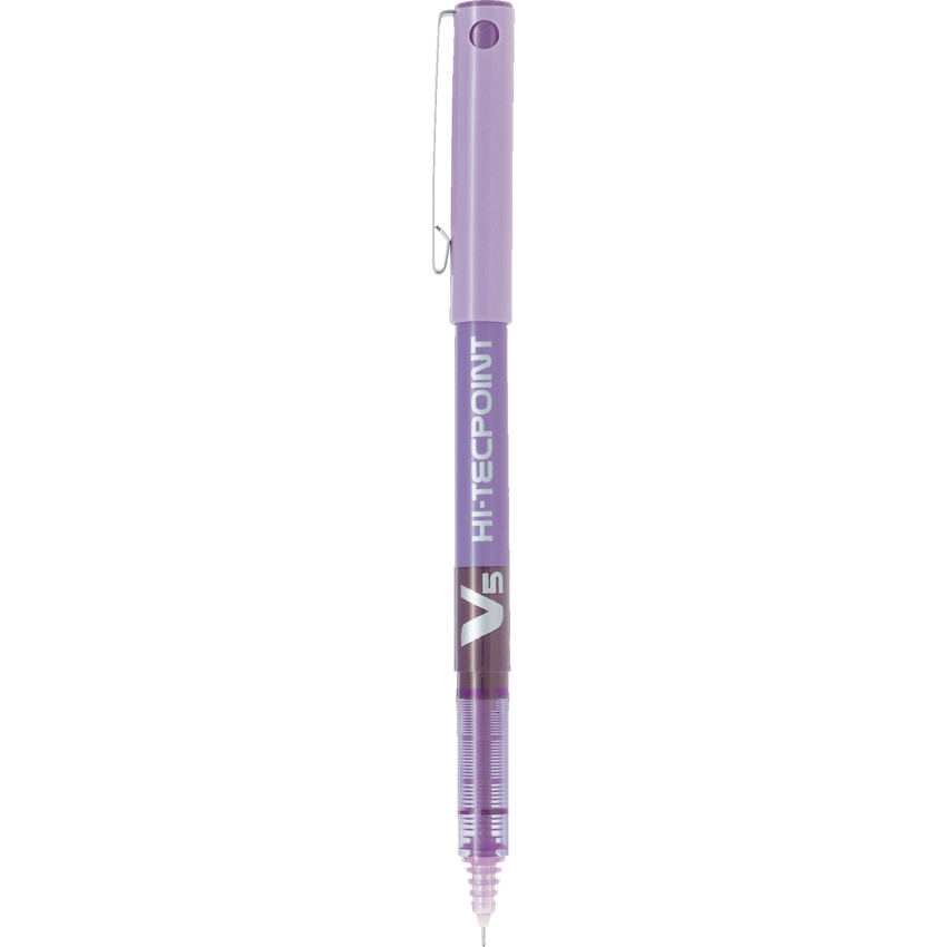 Pilot® Hi-Tecpoint V5 Roller Pen 0.5 mm Purple