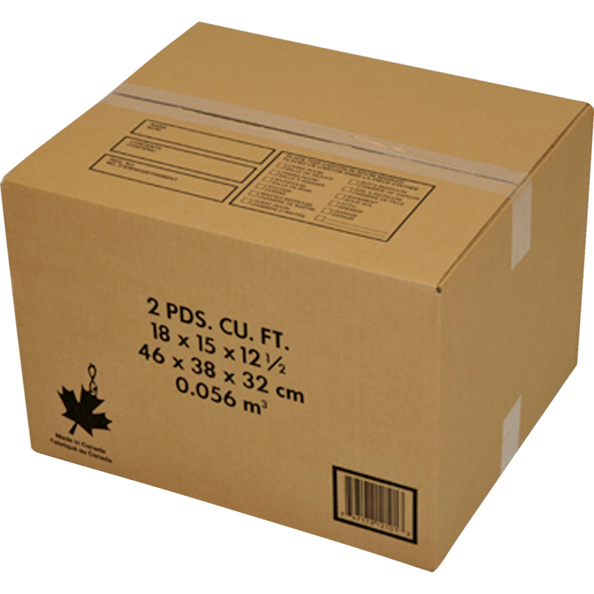 Crownhill Moving Boxes 2.0 cu. ft. Kraft 10/pkg