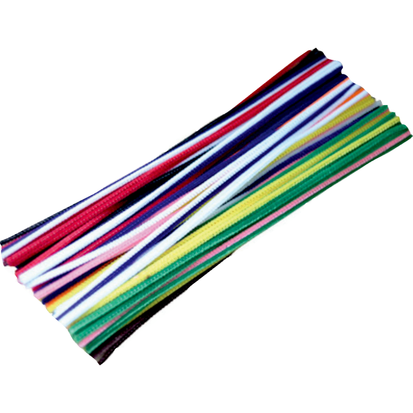 DBLG Chenilles 12" x 4mm Brown 100/pkg