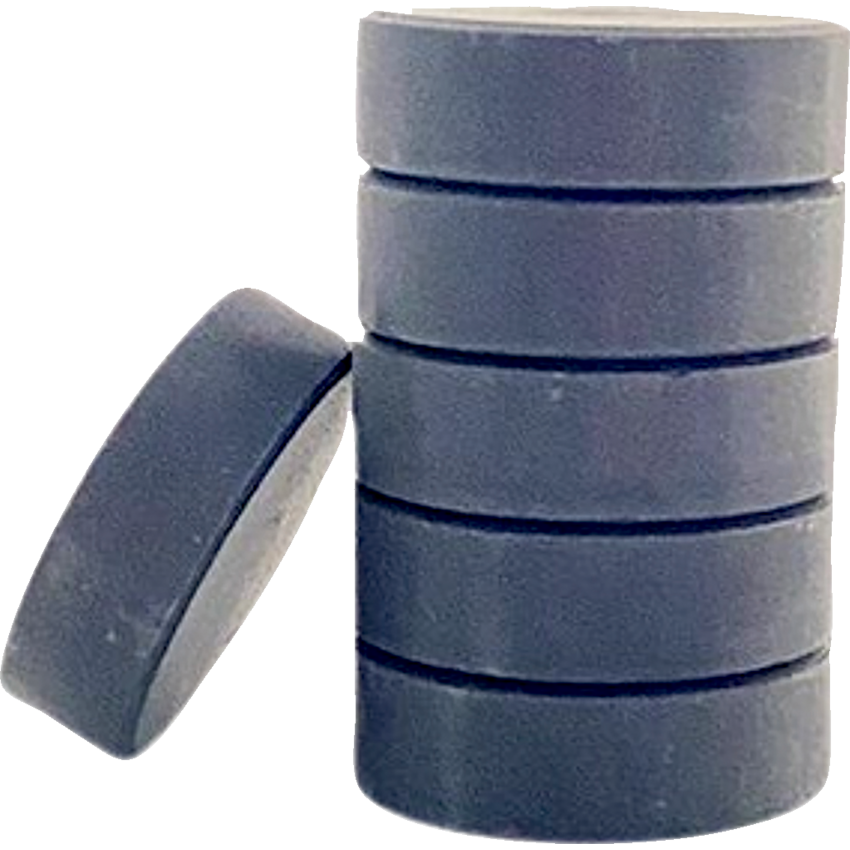 DBLG Tempera Paint Blocks 59 mm x 19 mm Black 6/pkg