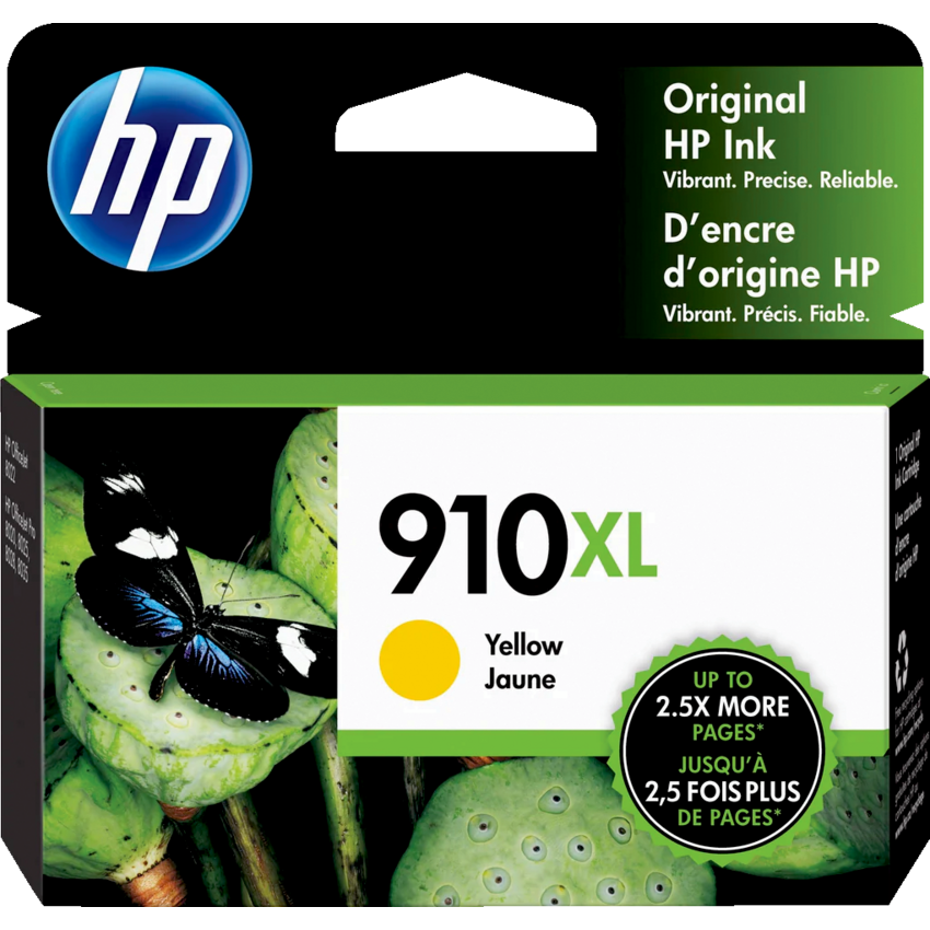 HP Inkjet Cartridge High Yield #910XL Yellow