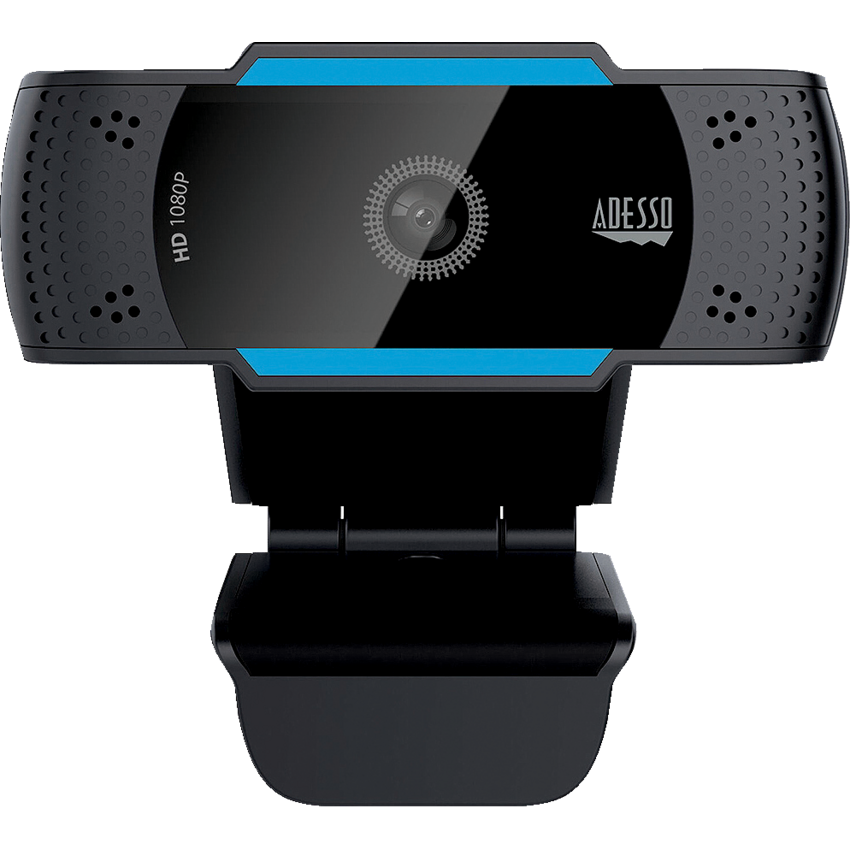 Adesso® Cybertrack H5 HD Webcam Black