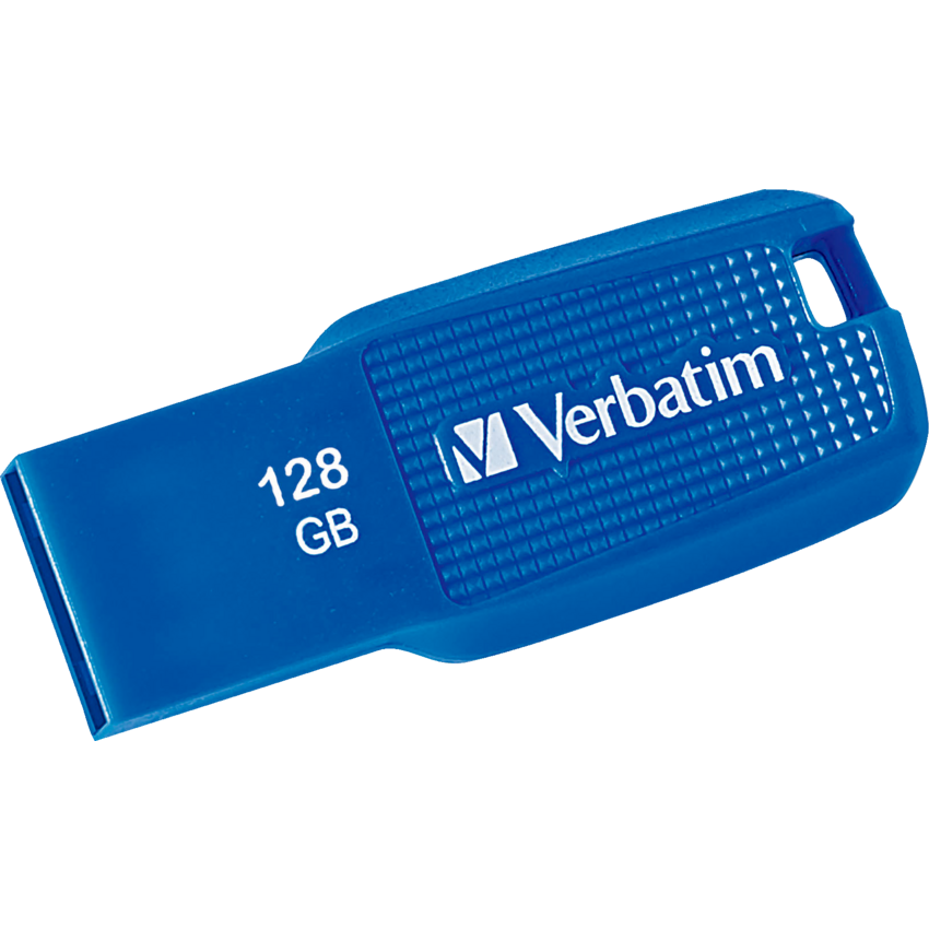 Verbatim® Ergo USB 3.0 Drive 128 GB Blue