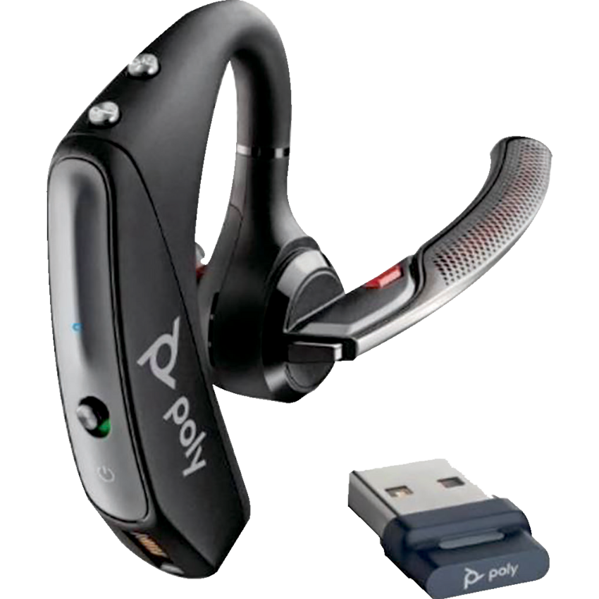 Poly Voyager 5200 Bluetooth Headset Black