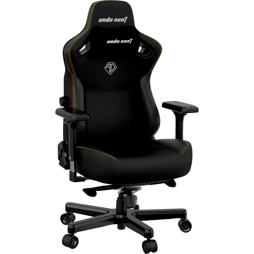 Anda Seat Kaiser 3 XL Bonded Leather Gaming Chair Black