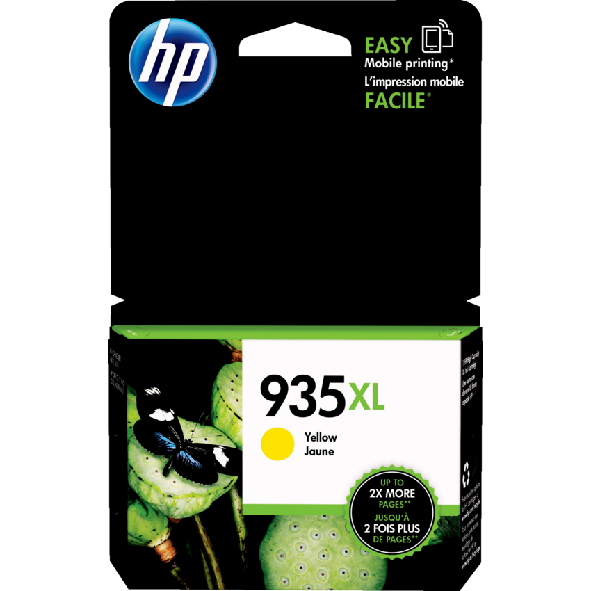 HP Inkjet Cartridge #935XL High Yield Yellow
