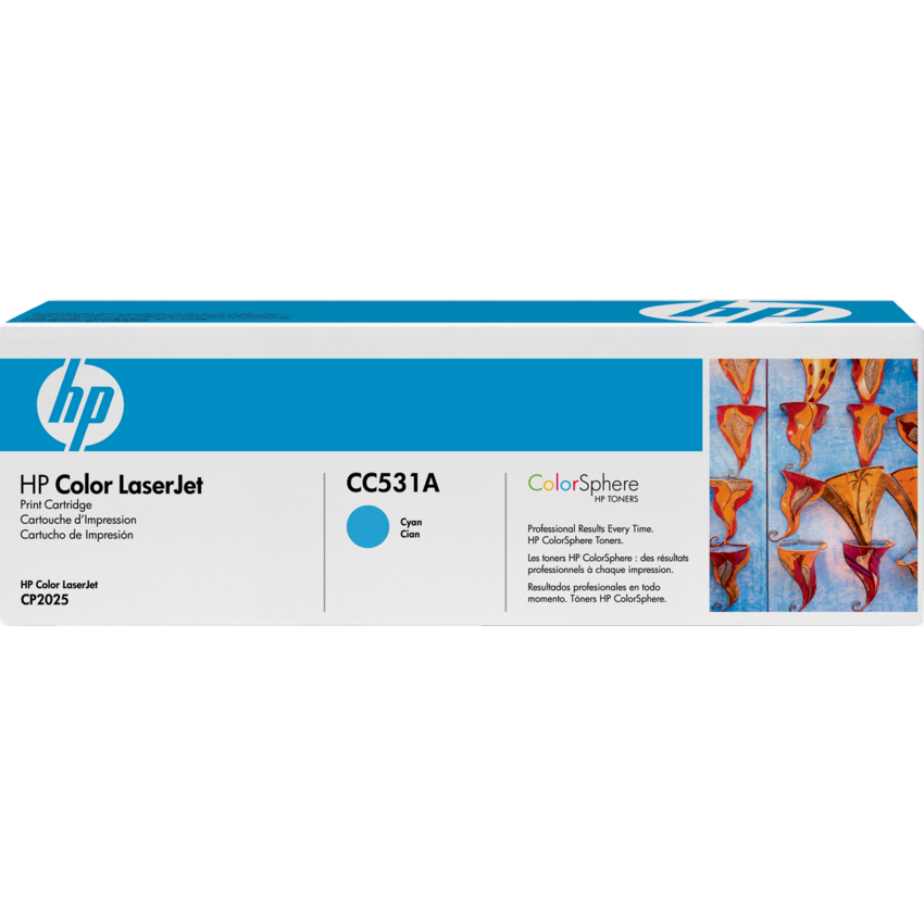 HP LaserJet Laser Cartridge #304A Cyan