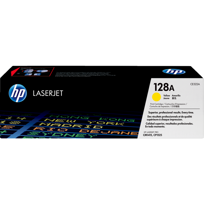 HP LaserJet Laser Cartridge #128A Yellow