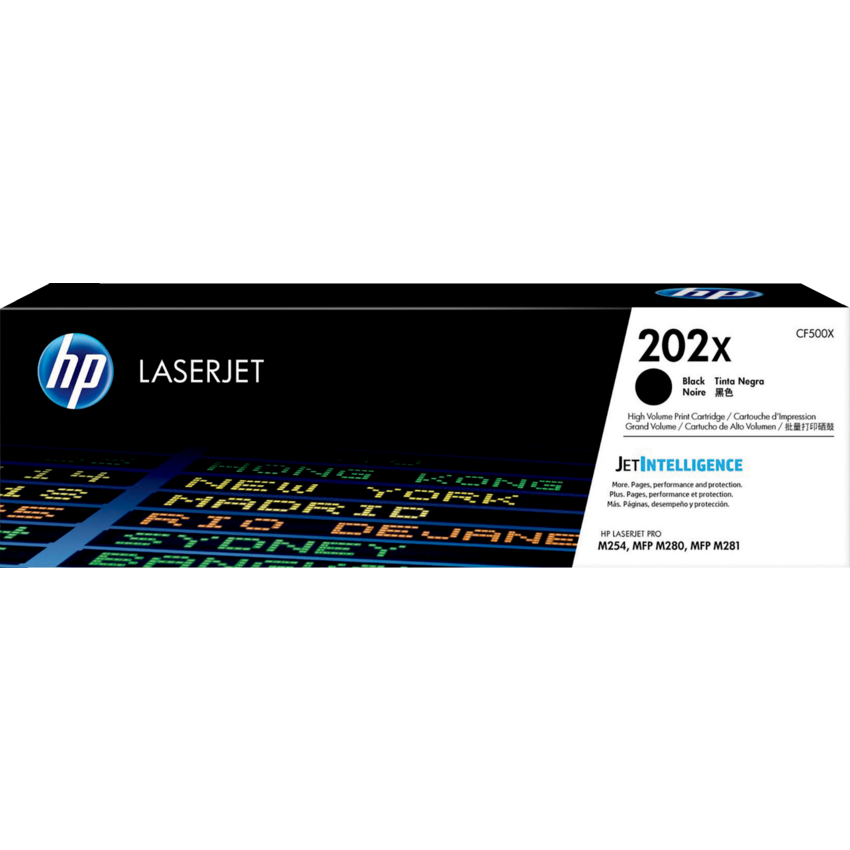 HP Laser Cartridge #202X Black
