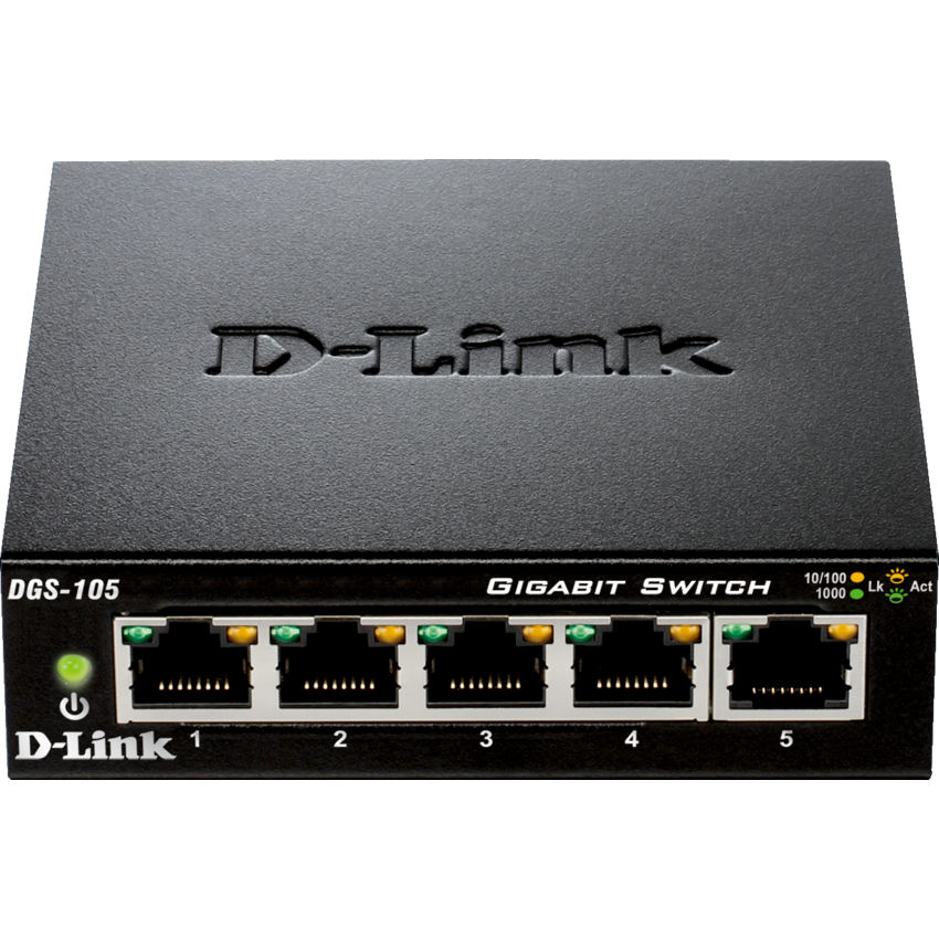 D-Link® Unmanaged Desktop Switch 5-Port
