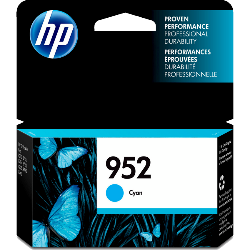 HP Inkjet Cartridge #952 Cyan